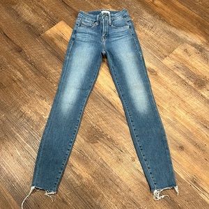 Good American Skinny Blue Jeans